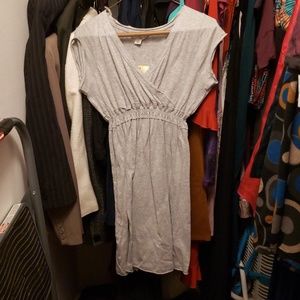 Gray cotton dress
